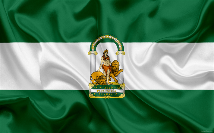Izado de la bandera de Andalucía