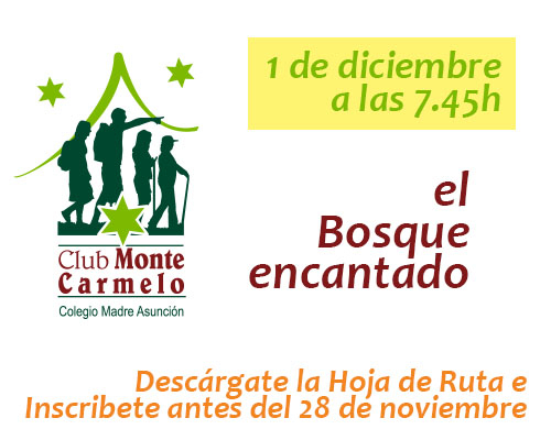 Salida de noviembre con el Club de Senderismo "Monte Carmelo"