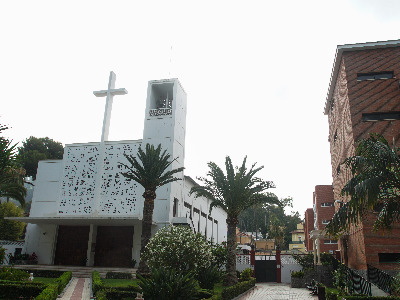 Entrada al colegio