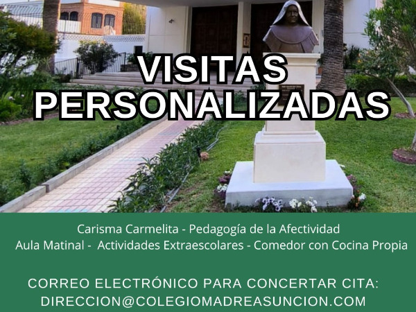 JORNADA DE PUERTAS ABIERTAS Y VISITAS PERSONALIZADAS.