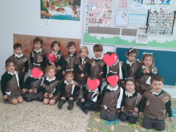 TALLER DE PREHISTORIA DE 1º DE INFANTIL.