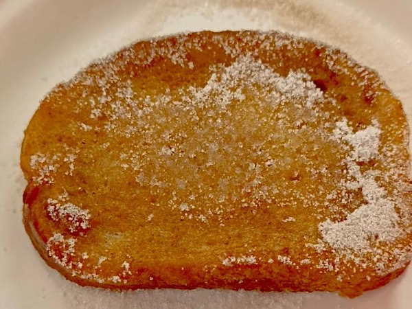 TORRIJAS EN EL TALLER DE COCINA.