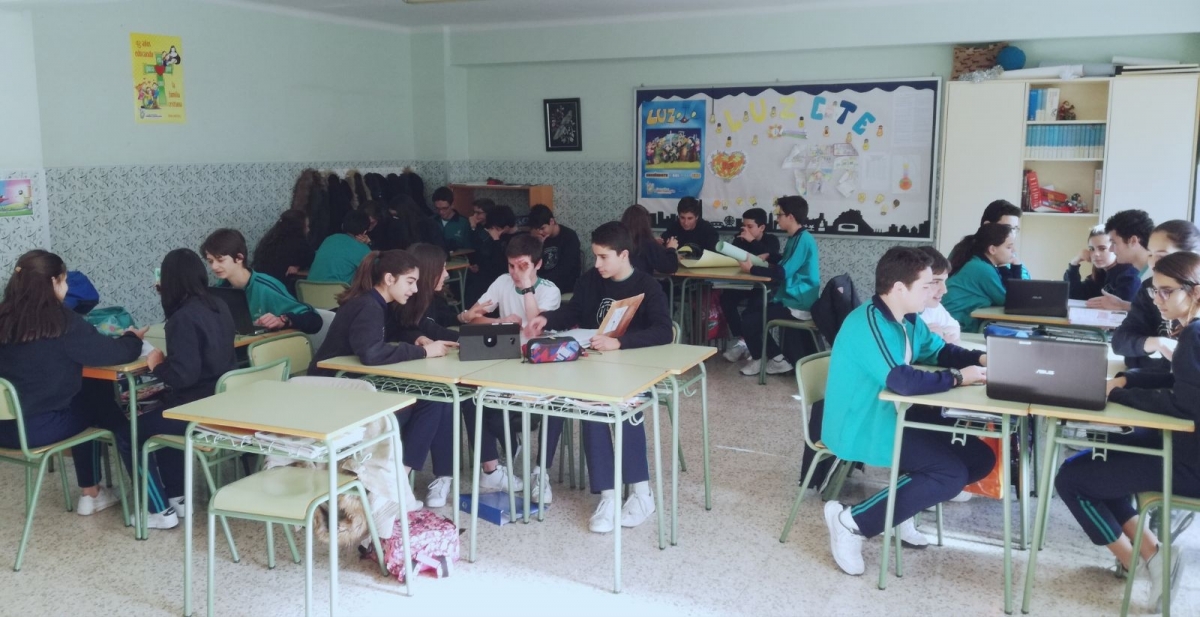 Los alumnos de 3ºESO trabajan la publicidad