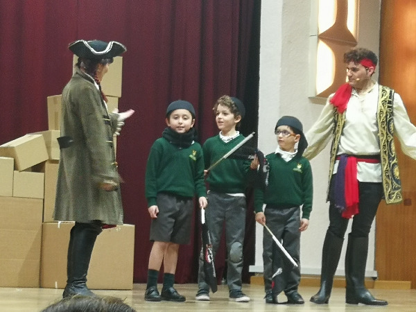 Visita al teatro. Primer ciclo de primaria