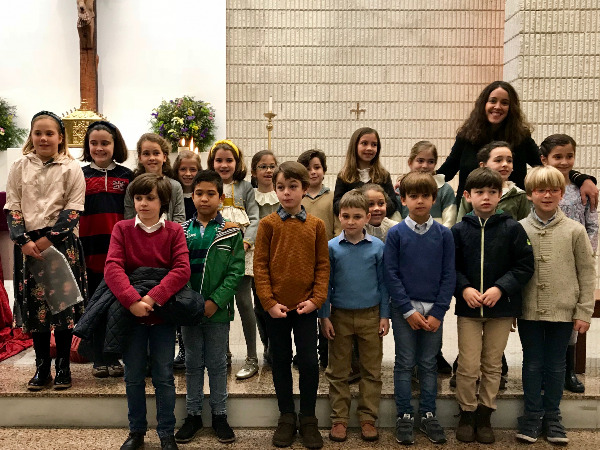 Eucaristía en San Miguel de Miramar con 3º de Primaria