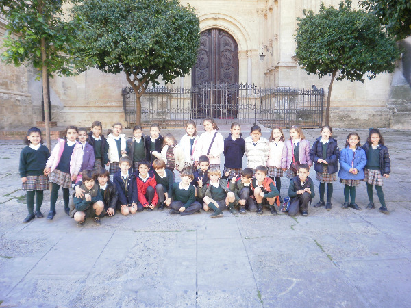 Excursión de 1º de Primaria a la Catedral y al teatro romano