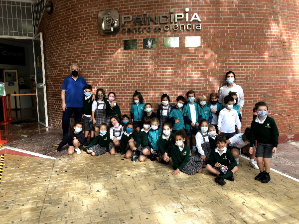 VISITA AL PARQUE DE LAS CIENCIAS( PRINCIPIA )DE LOS ALUMNOS DE 1º DE PRIMARIA