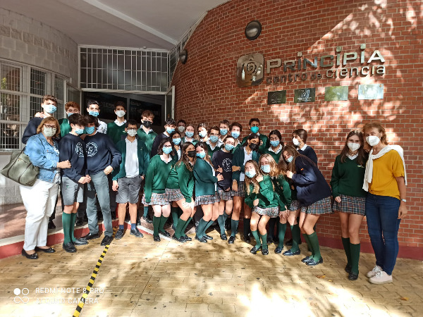 NUESTROS MAYORES DE 4º DE ESO VISITAN, TAMBIÉN, PRINCIPIA.