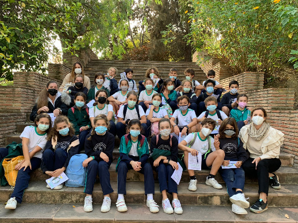 5º DE PRIMARIA VISITA EL JARDÍN BOTÁNICO HISTÓRICO DE LA CONCEPCIÓN.