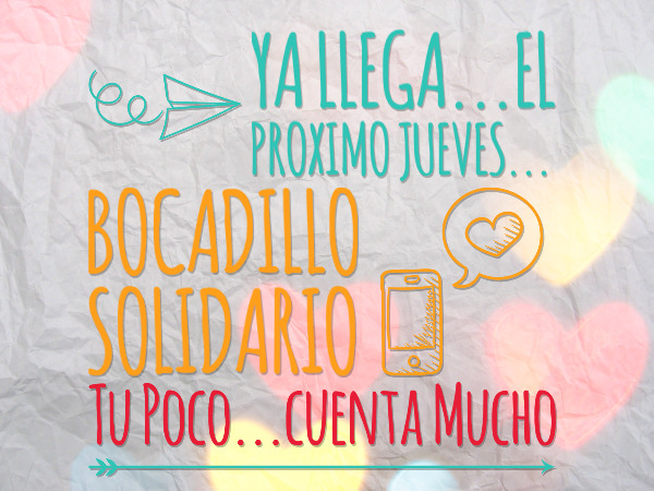¡Mañana puedes ser solidario!