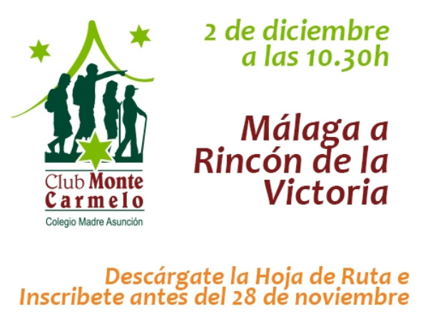 Salida de diciembre con el Club de Senderismo "Monte Carmelo"