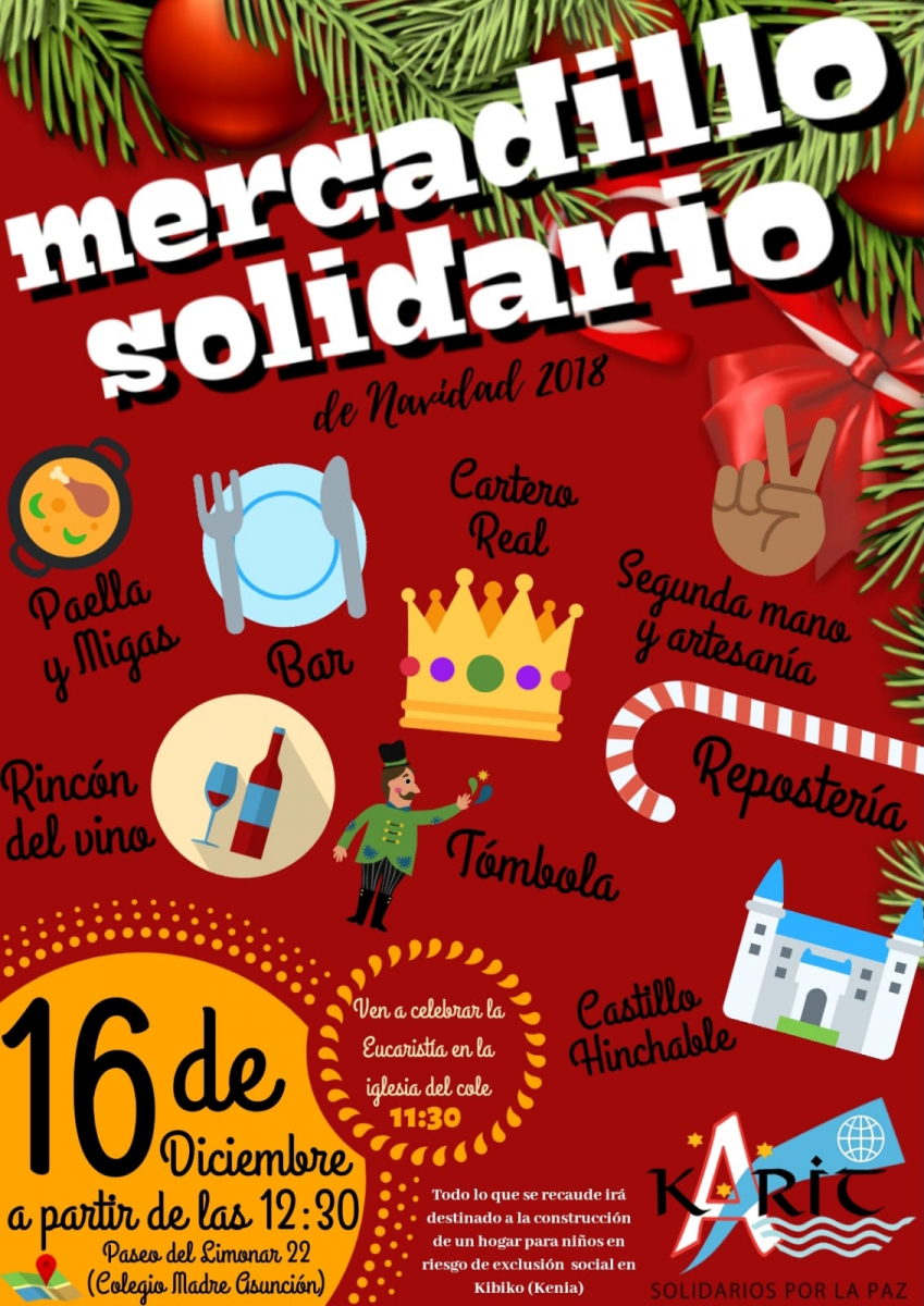 Mercadillo Solidario de Navidad
